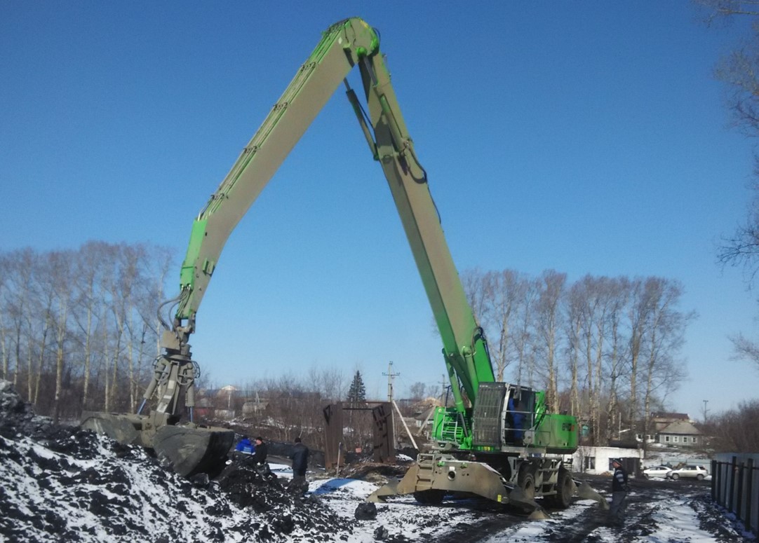 Первый колесный перегружатель Sennebogen 840 ME передан заказчику