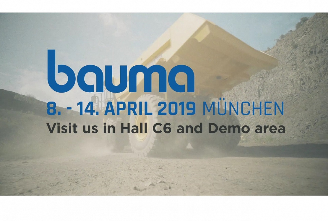 Komatsu на выставке BAUMA 2019